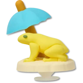 3D Chilling Frog Jibbitz™ Charms