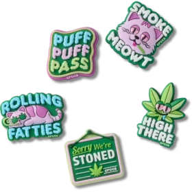 420 Hemp Cuties 5 Pack Jibbitz™ Charms