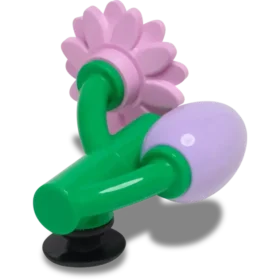 4Lw Purple Flower Bud Jibbitz™ Charms
