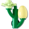4Lw Yellow Flower Bud Jibbitz™ Charms