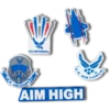 Armed Forces Us Air Force 5Pck Jibbitz Shoe Charm