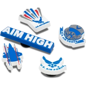 Armed Forces Us Air Force 5Pck Jibbitz Shoe Charm