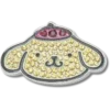 B’pompompurinXe2X84Xa2 with SwarovskiXc2Xae Crystals Jibbitz Shoe Charm’ B’pompompurinXe2X84Xa2 with SwarovskiXc2Xae Crystals Jibbitz Shoe Charm’