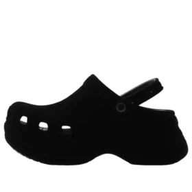 Bae Velvet Clog “Black”