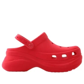 Bae Velvet Clog “Digital Raspberry”