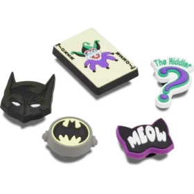 Batman 5Pck Jibbitz Shoe Charm