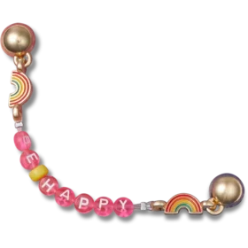 Be Happy Chain Jibbitz™ Charms