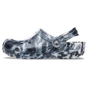 Beach Marble Unisex Black White Sandals “Black White”