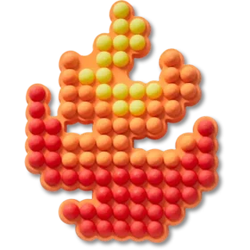 Beaded Flame Jibbitz™ Charms