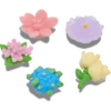 Beaded Flowers 5 Pack Jibbitz™ Charms