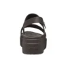 Brooklyn Croco Low Espresso Sandal “Brown”