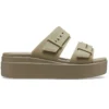Brooklyn Low Wedge Sandal “Beige”