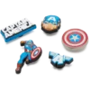 Captain America 5 Pack Jibbitz™ Charms