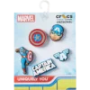 Captain America 5 Pack Jibbitz™ Charms