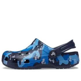Classic Camo Clogs “Blue Black”