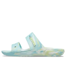 Classic Casual Fashion Unisex Blue Green Slippers “Blue Green”