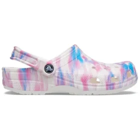 Classic Casual Unisex White Pink Blue Sandals “White Pink Blue”