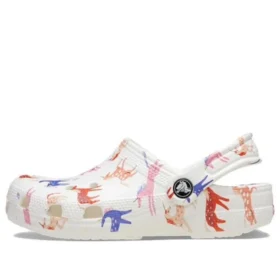 Classic Character Print Clog K “White Red Blue”