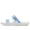 Classic Colorful Unisex Multi-Color White Sandals