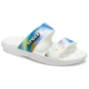 Classic Colorful Unisex Multi-Color White Sandals