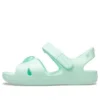 Classic Cross-Strap Sandals “Mint Green”