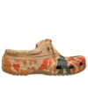 Classic Duck Camo Boat Shoe “Tan Shocking Orange”