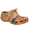 Classic Duck Camo Boat Shoe “Tan Shocking Orange”