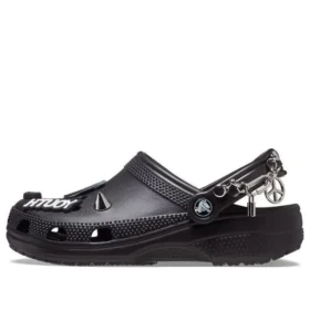 Classic Feel The Positivity Casual Unisex Black Sandals