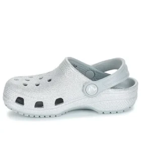 Classic Glitter Clogs “Silver”