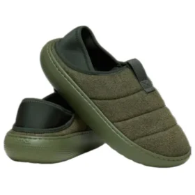 Classic Vegan Suede Moc “Army Green”