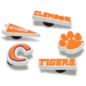 Clemson Univ 5 Pack Jibbitz™ Charms