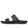 Cozy Casual Sports Slippers Black