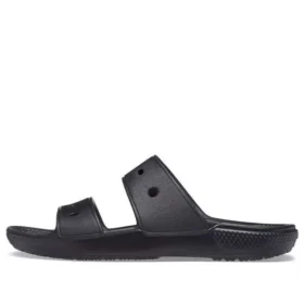 Cozy Casual Sports Slippers Black