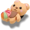 Cutie Beach Bear Jibbitz™ Charms