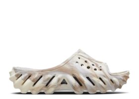 Echo Marbled Slide Kids ‘Bone’