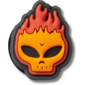 Flaming Skull Jibbitz™ Charms