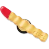French Fry Dipped in Ketchup Jibbitz™ Charms