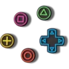 Game Controller 5 Pack Jibbitz™ Charms