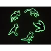 Glow in the Dark Dino 5 Pack Jibbitz Shoe Charm
