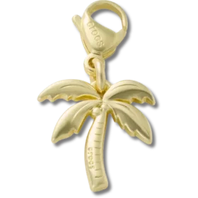 Gold Palm Tree Charm Jibbitz Charm