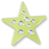 Green Gem Star Jibbitz™ Charms