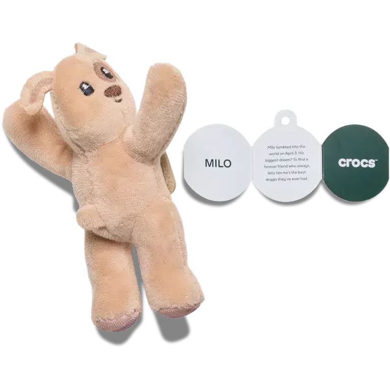 Huggitz Brown Puppy Jibbitz Shoe Charm Huggitz Brown Puppy Jibbitz Shoe Charm