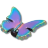 Iridescent Butterfly Jibbitz™ Charms