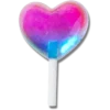 Jelly Heart Lollipop Jibbitz™ Charms