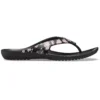 Kadee 2 Printed Flip Flops “Floral Black”