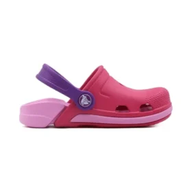 Kids Crocs Classic clog Sports sandals “Red Pink Purple”