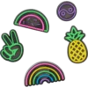 Lights up Fun 5 Pack Jibbitz Shoe Charm Lights up Fun 5 Pack Jibbitz Shoe Charm