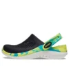 LiteRide 360 Marbled Clogs “Black Green Aqua”