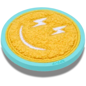 Mega Chenille Happy Face Jibbitz™ Charms