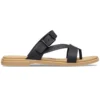 Minimalistic Cozy Sports Slippers Black Brown
